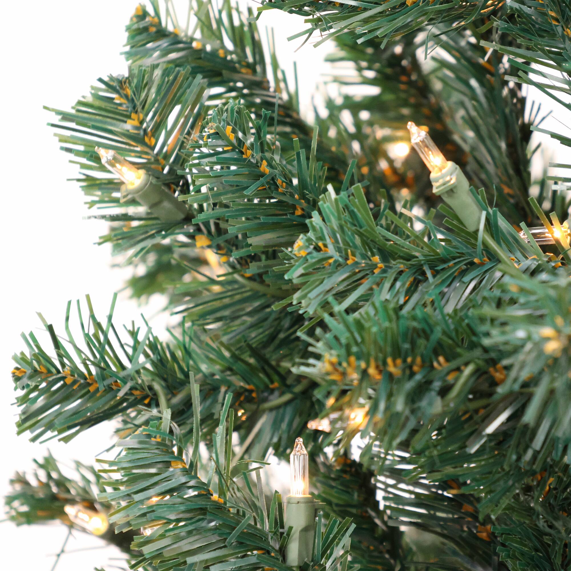 6ft. Pre-Lit Acacia Artificial Christmas Tree, Clear Lights